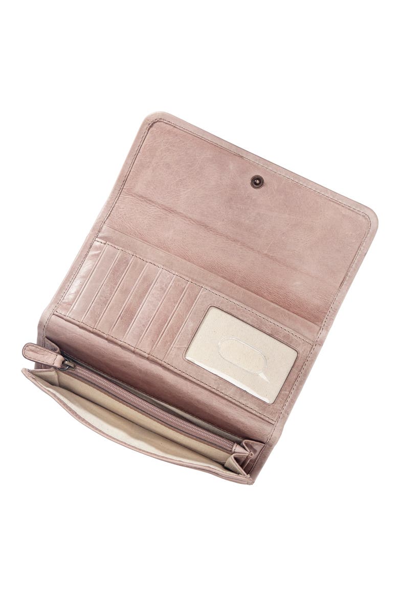 Melissa Leather Wallet, Alternate, color, MUSHROOM