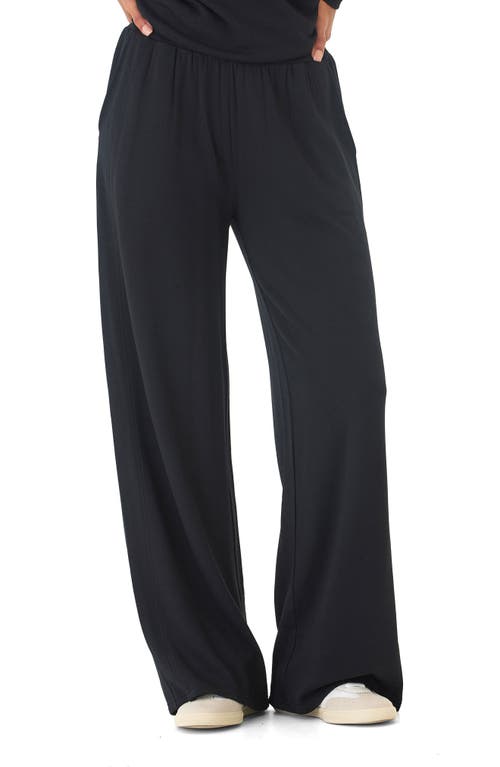 Threads 4 Thought Esmeralda Feather Wide Leg Pants In Black
