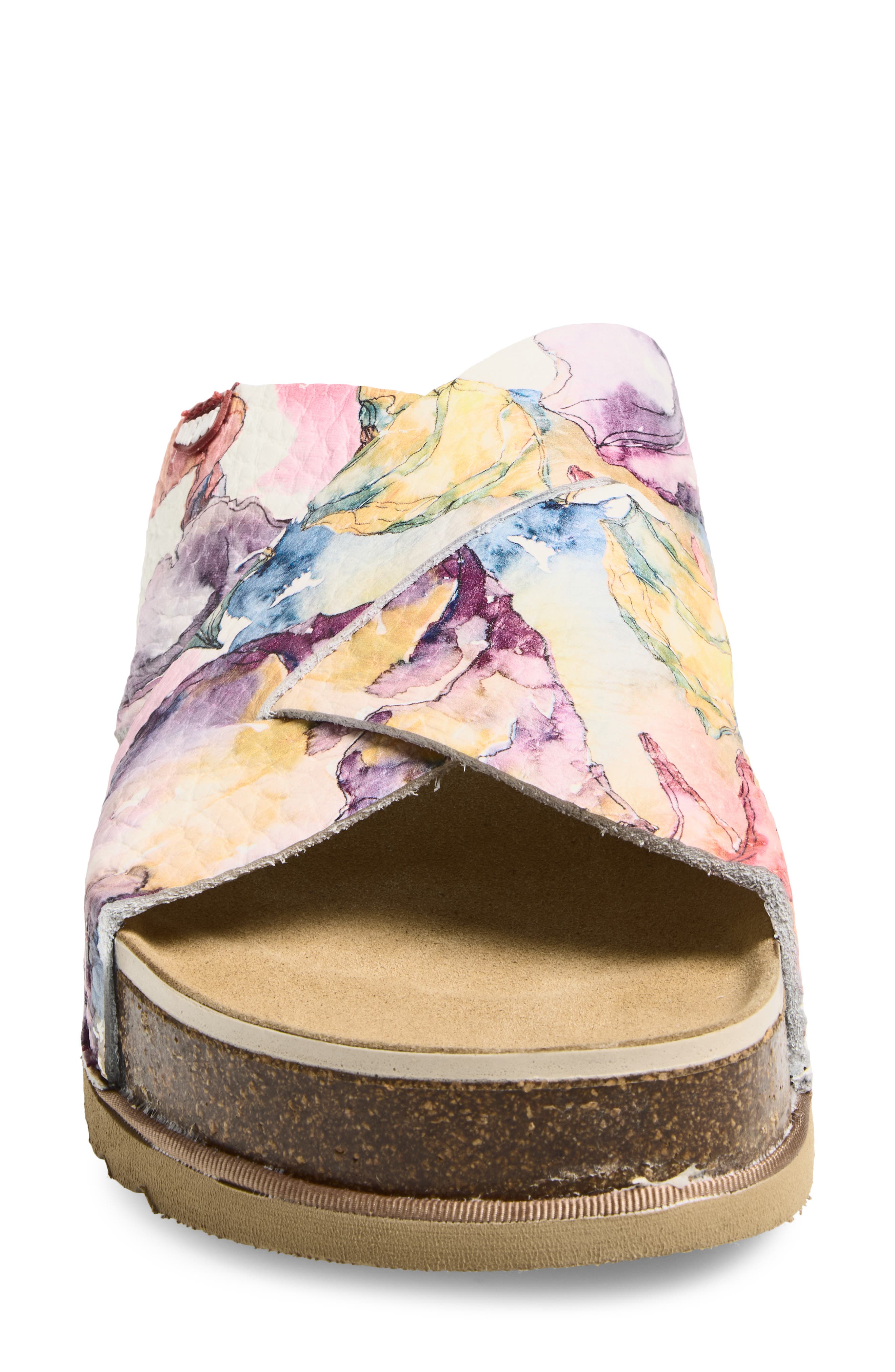 Naoshima Sandal, Alternate, color, NIRVANA FLORES