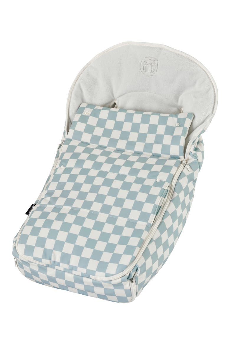 G5 Stroller Footmuff, Main, color, CHECKERED SURF SPRAY