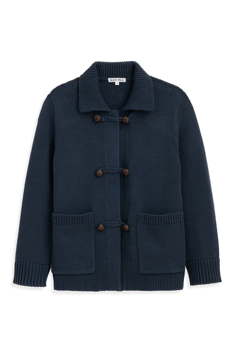 Ada Cotton Sweater Jacket, Alternate, color, EVENING SKY
