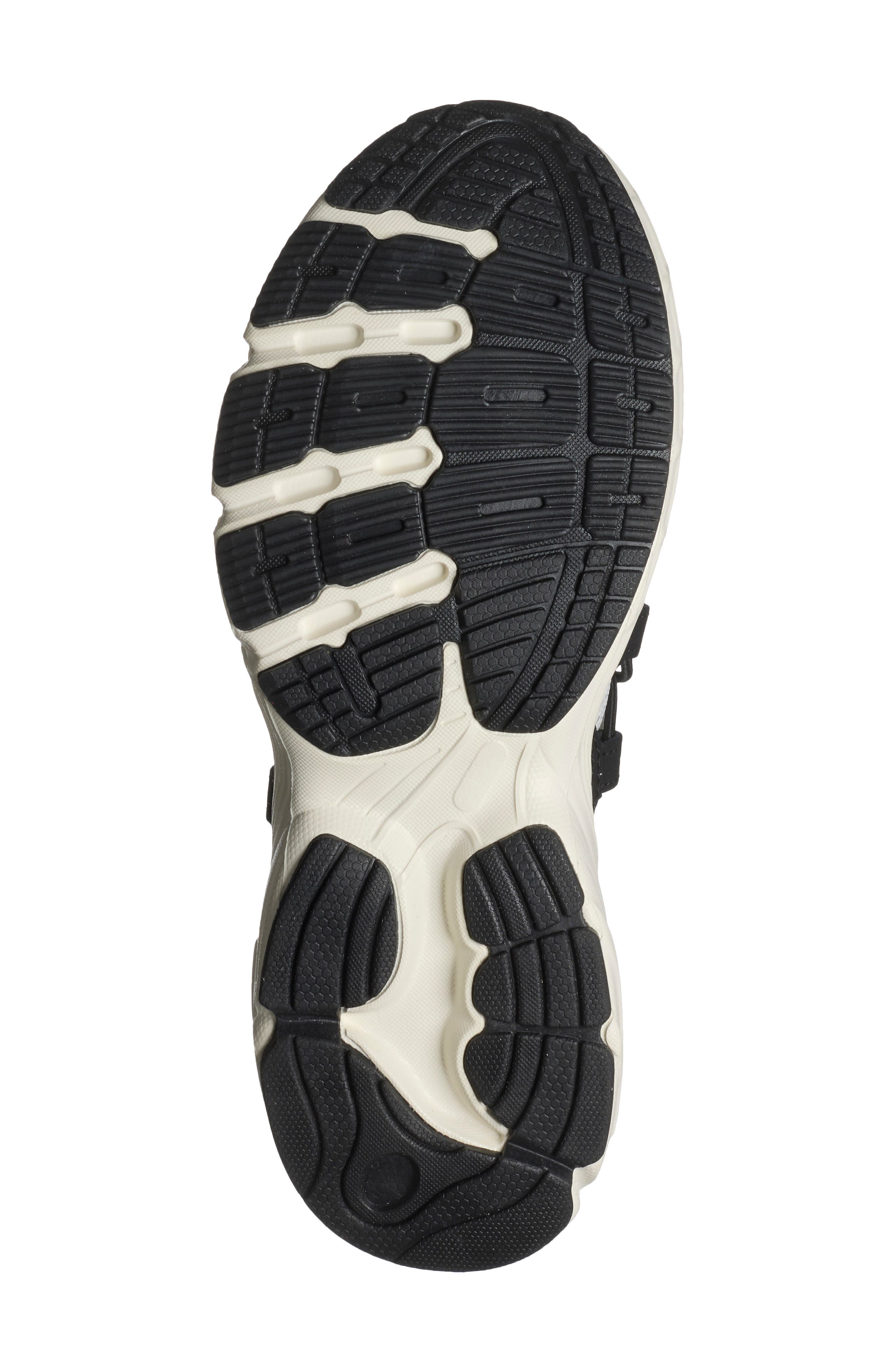 Litebase Leather & Textile Mule, Alternate, color, WHITE/ BLACK