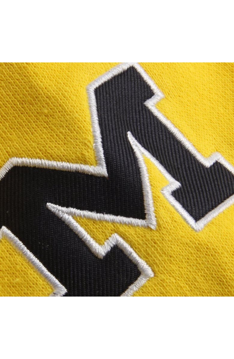 COLOSSEUM Women's Stadium Athletic Gold Michigan Wolverines Arched Name Full-Zip Hoodie, Alternate, color, Maize