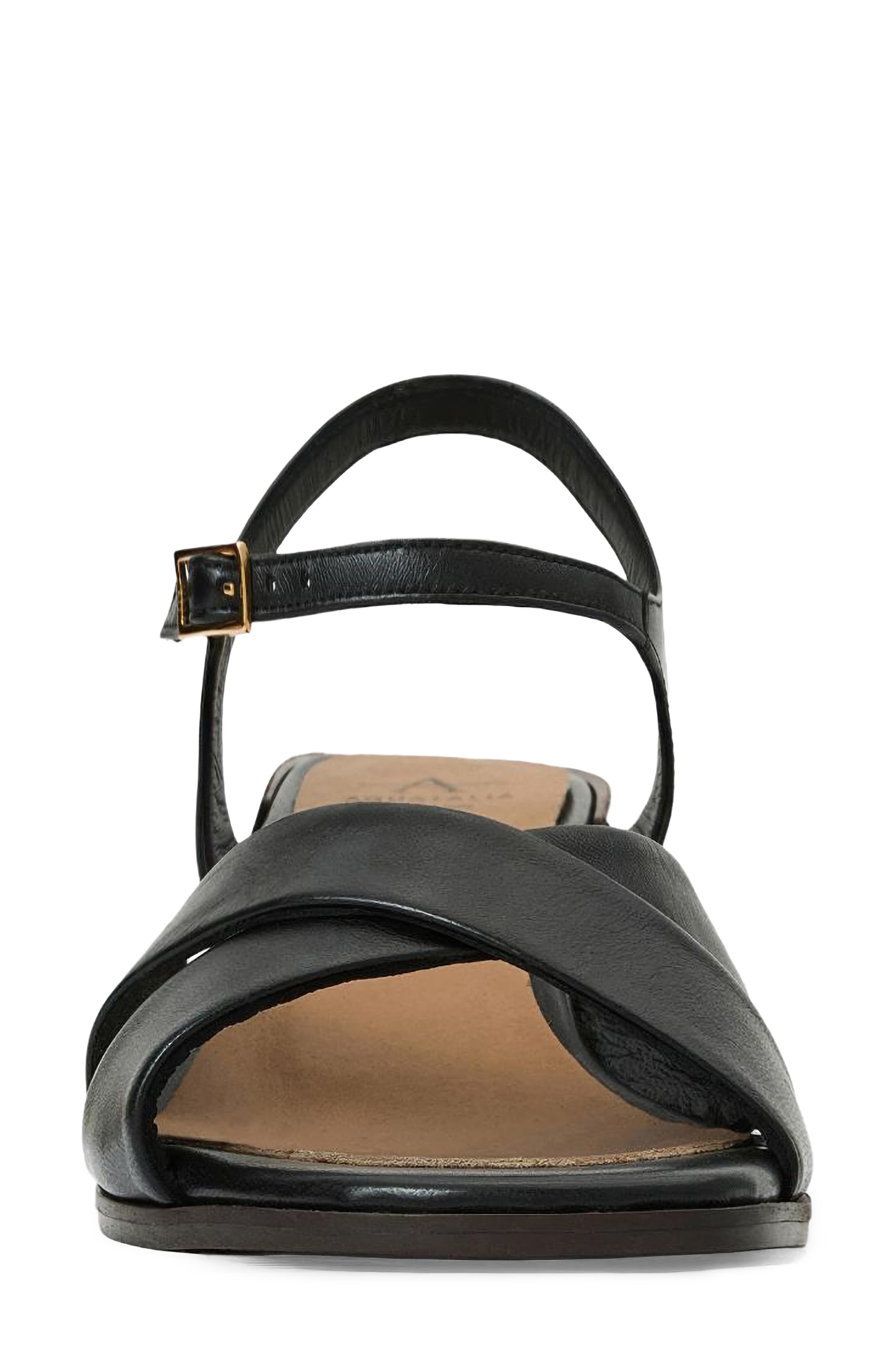 Aquatalia Domenica Weatherproof Ankle Strap Sandal, Alternate, color, 