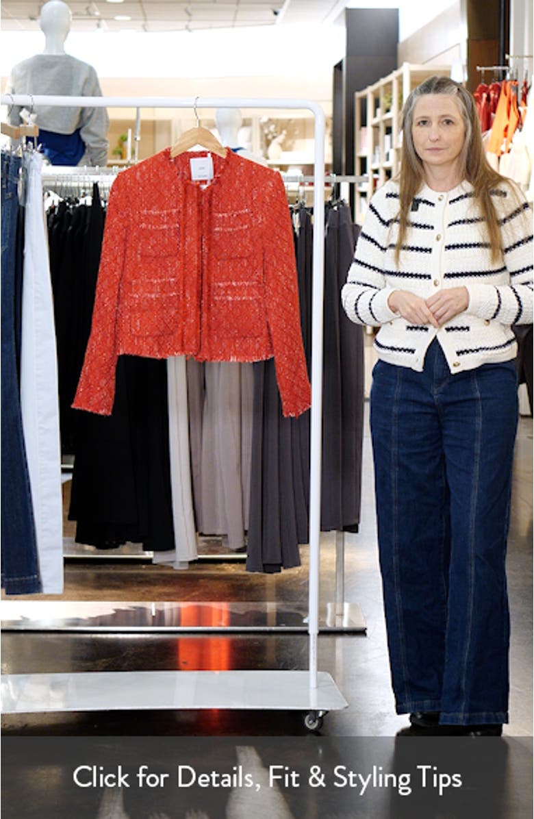 Frayed Tweed Jacket, sales video thumbnail