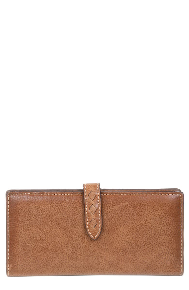 Frye Slim Reed Leather Wallet, Main, color, 