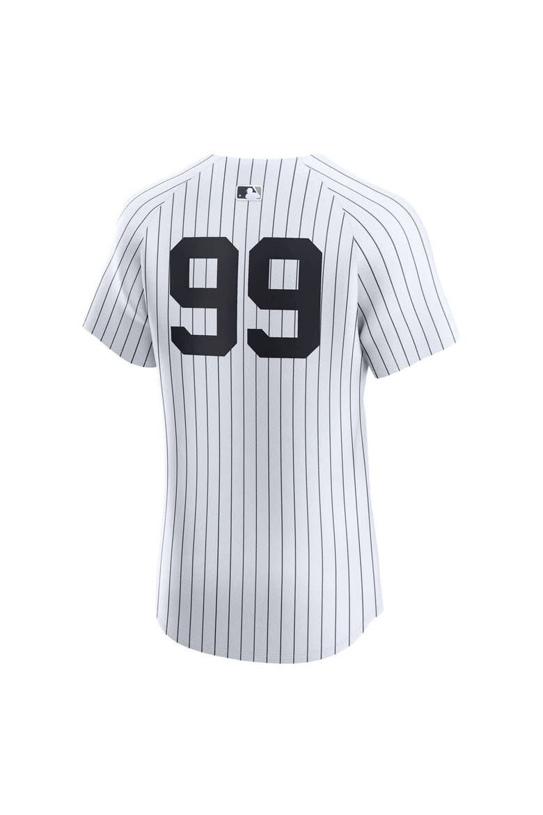Men's Nike Aaron Judge White New York Yankees Home Elite Player Jersey, Alternate, color, White