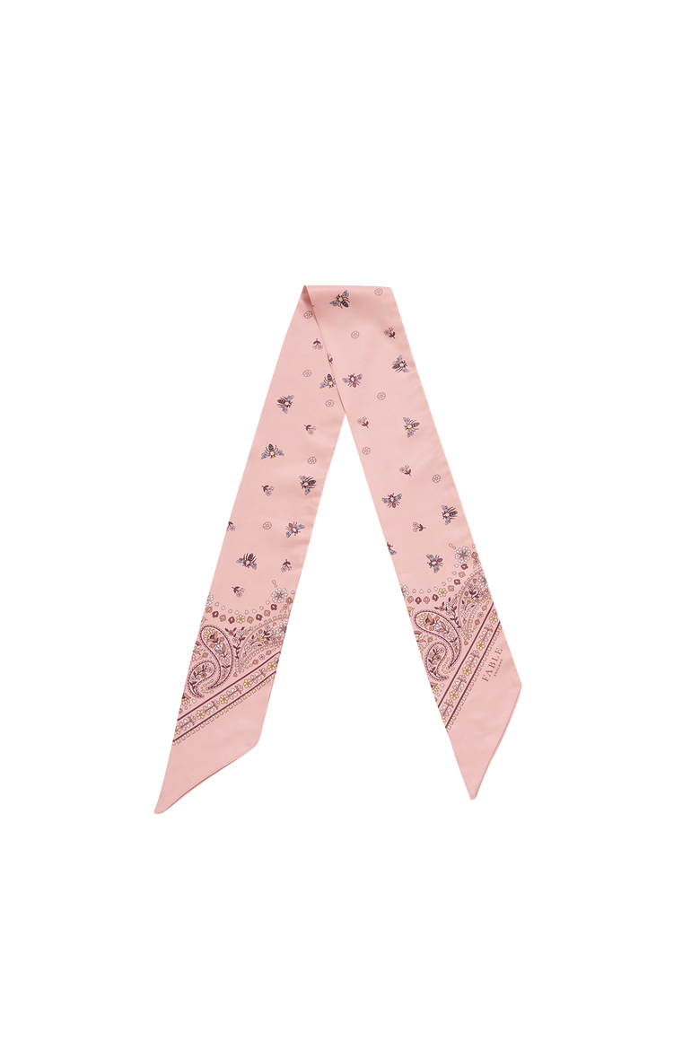 Eve Skinny Scarf, Main, color, Pink