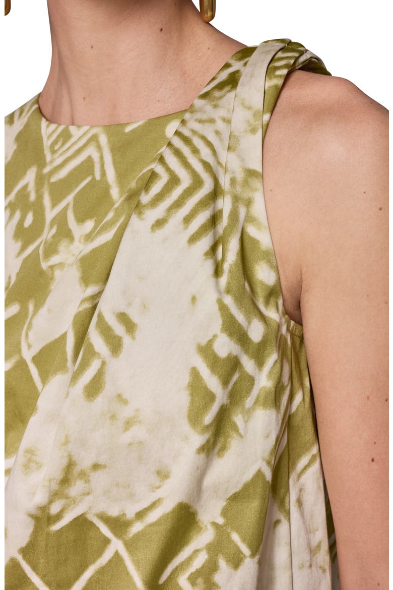 Abstract Print Shift Dress, Alternate, color, KIWI MULTI