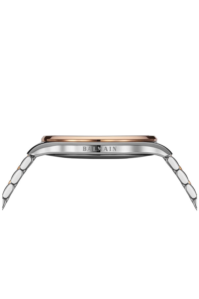 Beleganza Bracelet Watch, 40mm, Alternate, color, STAINLESS STEEL/ROSE GOLD