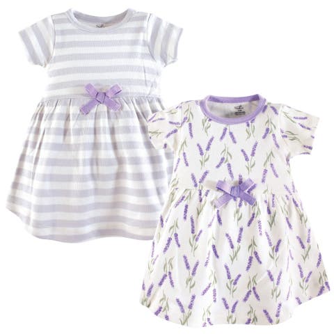 Durable Organic Cotton Short and Long Sleeve Dresses (Baby)