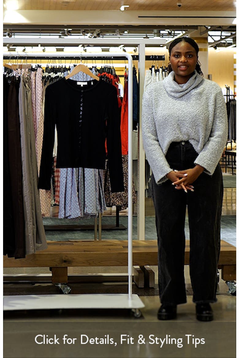 The Rib Splay Stretch Modal Cardigan video