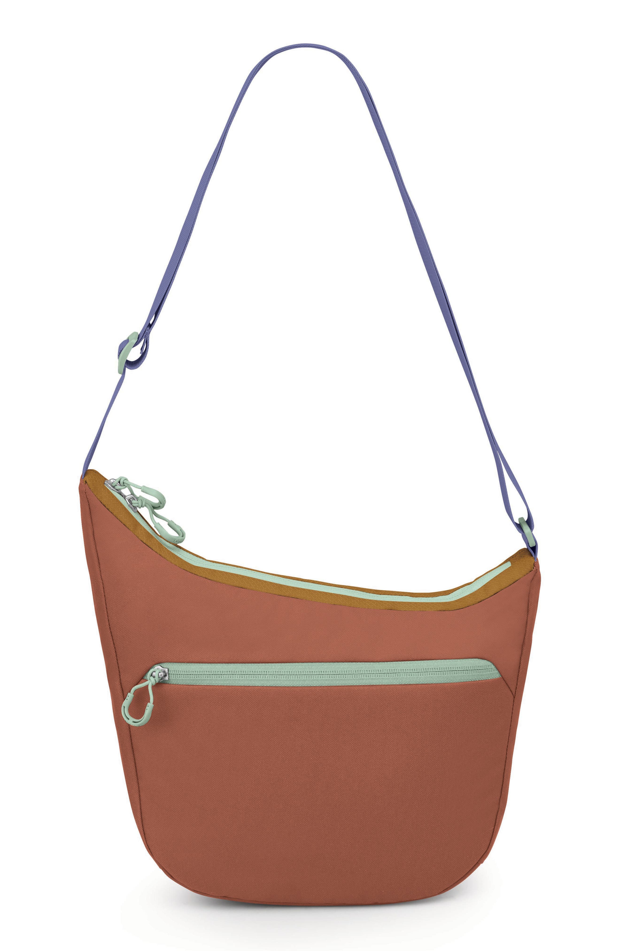 Daylite Water Repellent Crossbody Pouch, Alternate, color, BARLEY BROWN MULTI