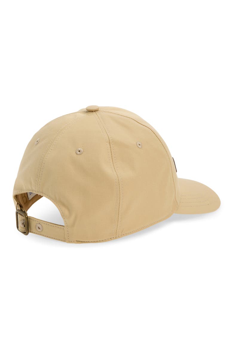 Logo Cotton Gabardine Baseball Cap, Alternate, color, FLAX