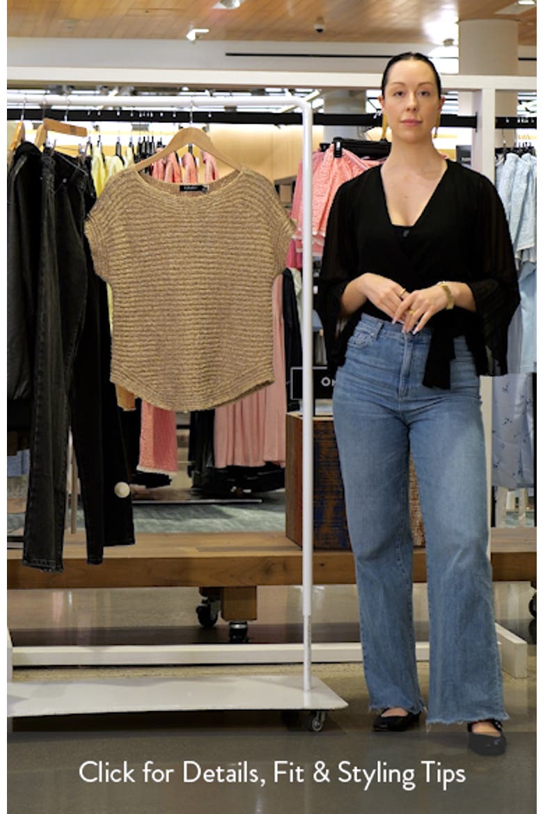 Ribbon Tape Boat Neck Top video