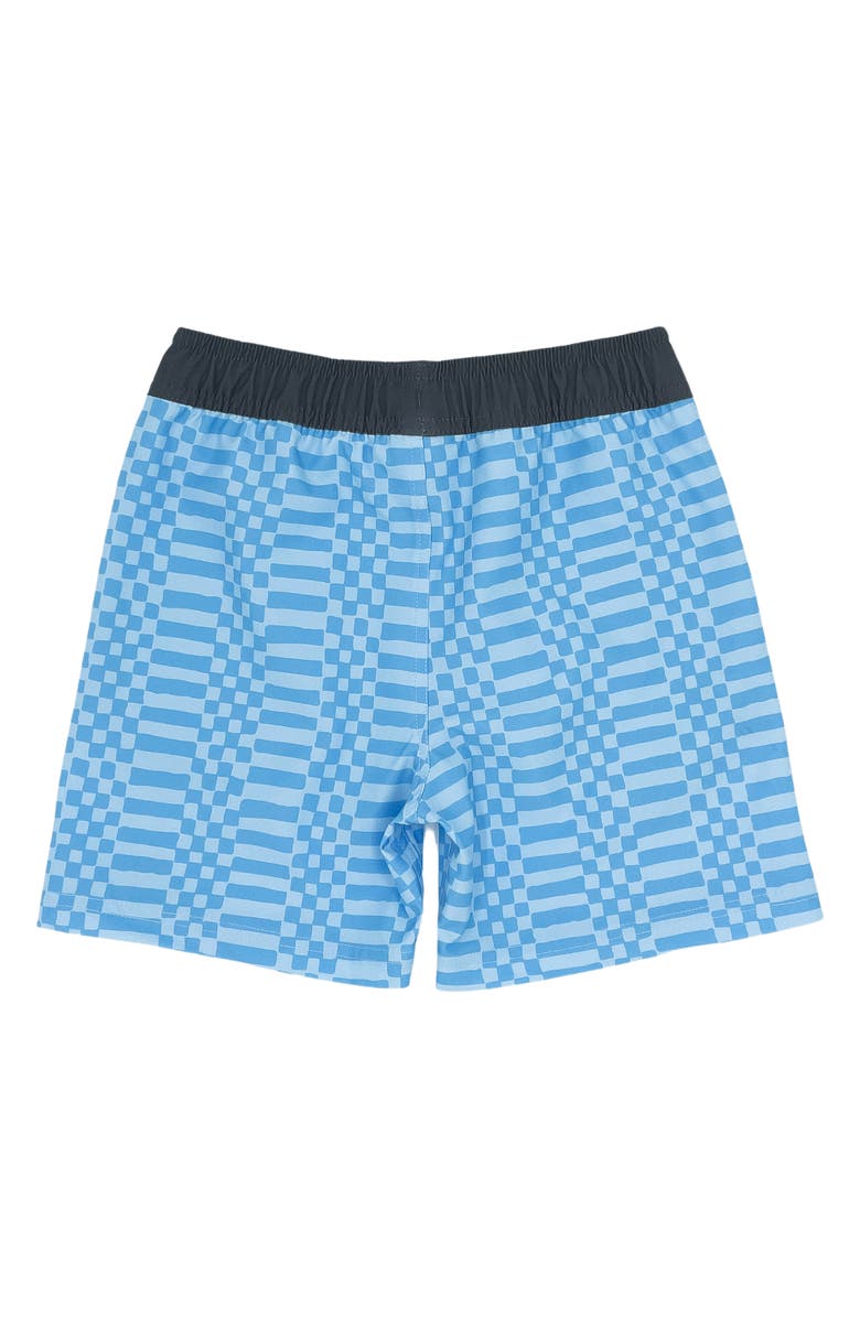 Feather 4 Arrow Kids' Double Check Swim Trunks, Alternate, color, 