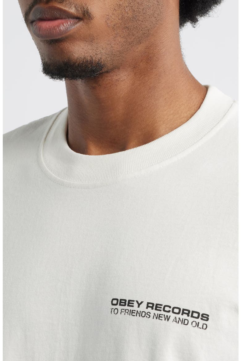To New Friends & Old Graphic T-Shirt, Alternate, color, VINTAGE WHITE