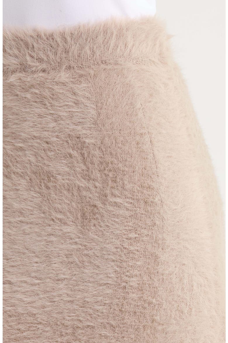 Mildie Plush Maxi Skirt, Alternate, color, OYSTER
