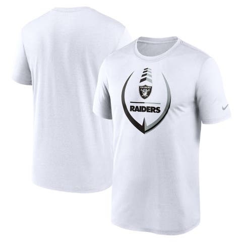 Men's Nike White Las Vegas Raiders Icon Legend Performance T-Shirt