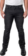 Maceoo Washed Straight Leg Jeans