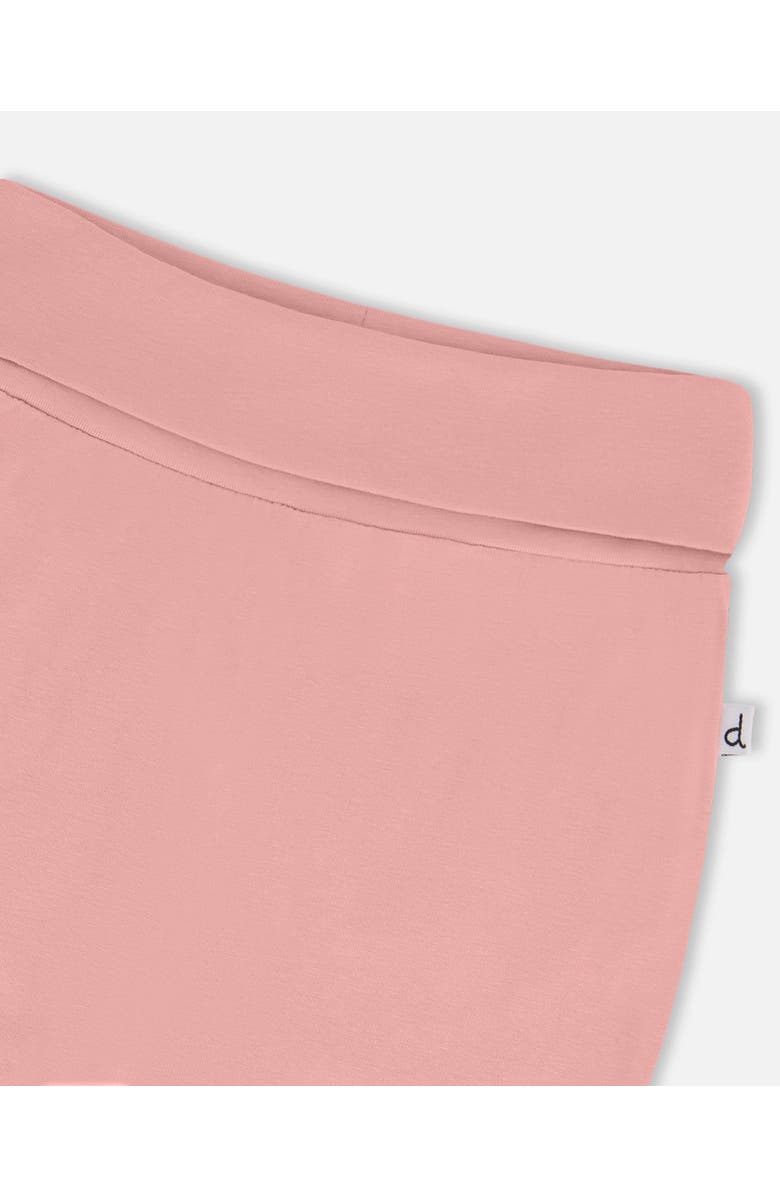 Deux par Deux Baby Girl's Organic Cotton Evolutive Pant Soft Pink, Alternate, color, Soft Pink