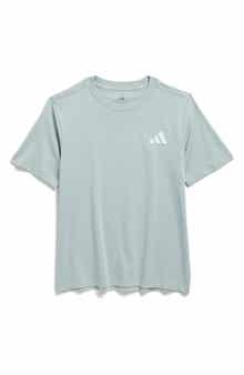 adidas Kids' Embroidered Logo Cotton T-Shirt