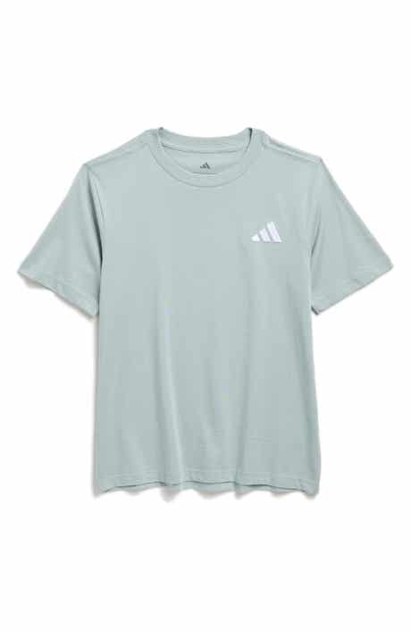 adidas Kids' Embroidered Logo Cotton T-Shirt