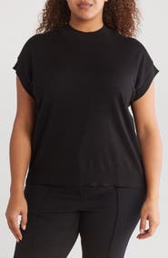 T Tahari Crewneck Shell Sweater