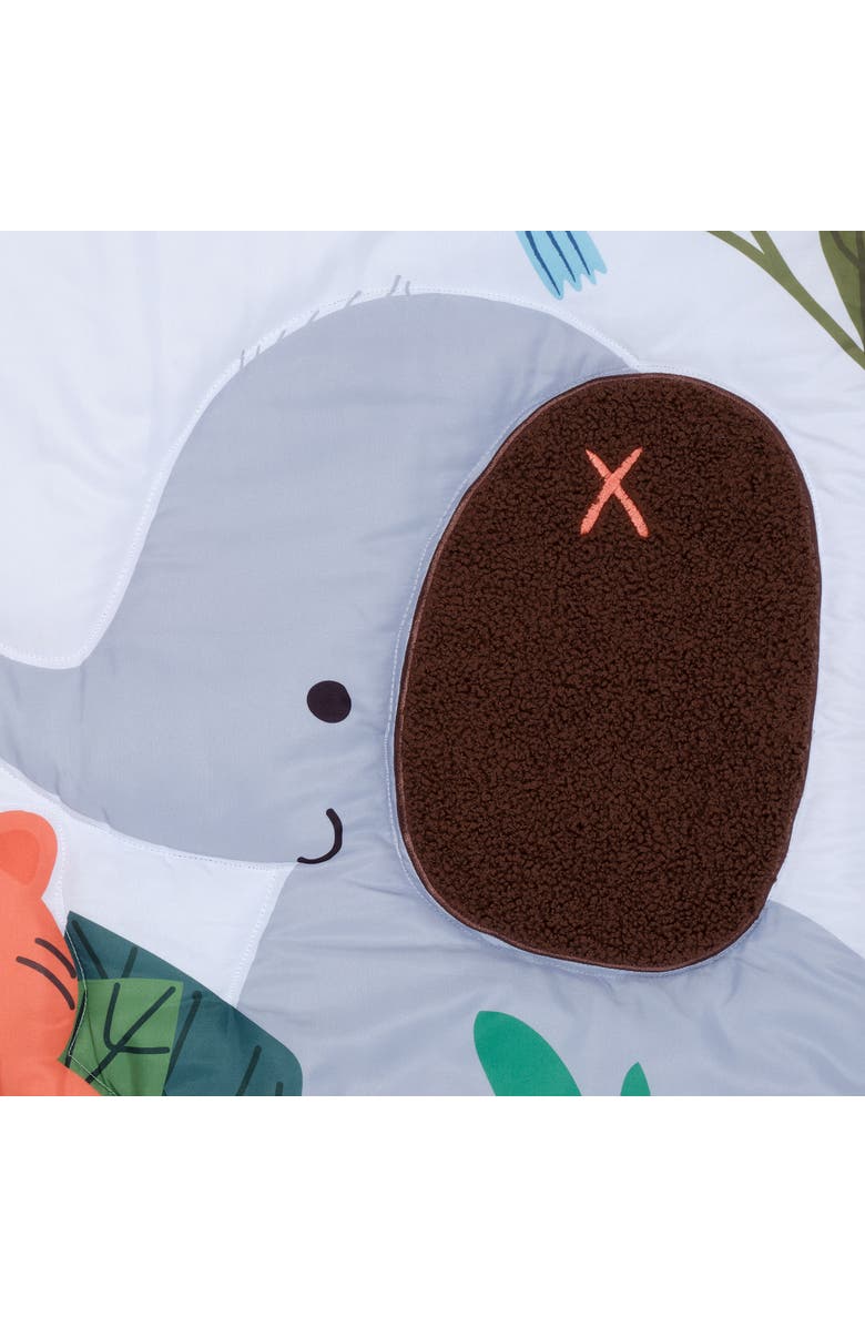 Bedtime Originals Lollipop Jungle 3-Piece Baby Nursery Crib Bedding Set, Alternate, color, Multicolor