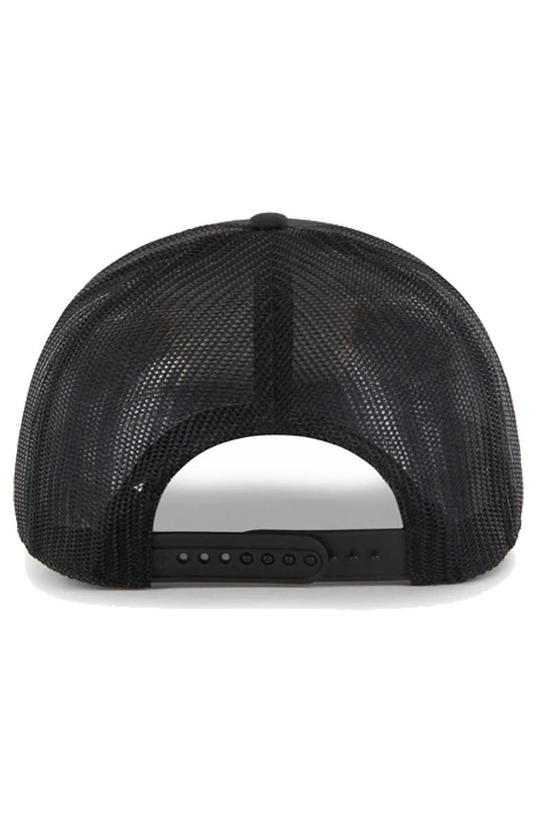 '47 Men's '47 Black Pittsburgh Pirates Squad Trucker Adjustable Hat, Alternate, color,