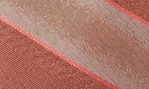 Nordstrom Revelle Stripe Silk Jacquard Tie In Orange