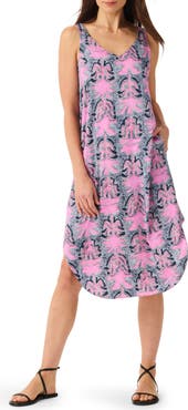 NIC+ZOE Petal Patch Live-In Midi Tank Dress