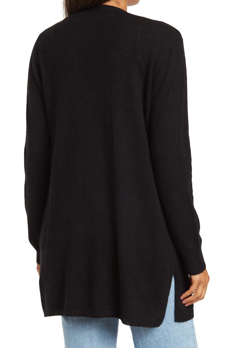 Magaschoni Cashmere Long Sleeve Cardigan, Alternate, color, 