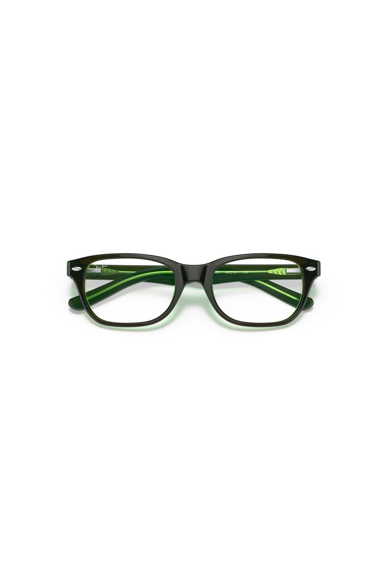 46mm Square optical glasses, Alternate, color, Brown
