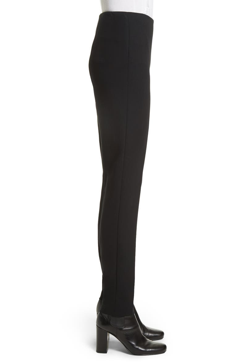 Melissa Wool Blend Pants, Alternate, color, BLACK