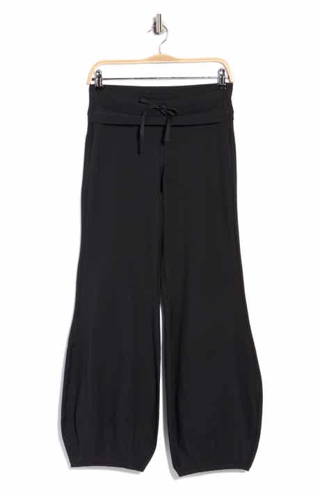 Lux Jasmine Fold-Over Waist Harem Pants