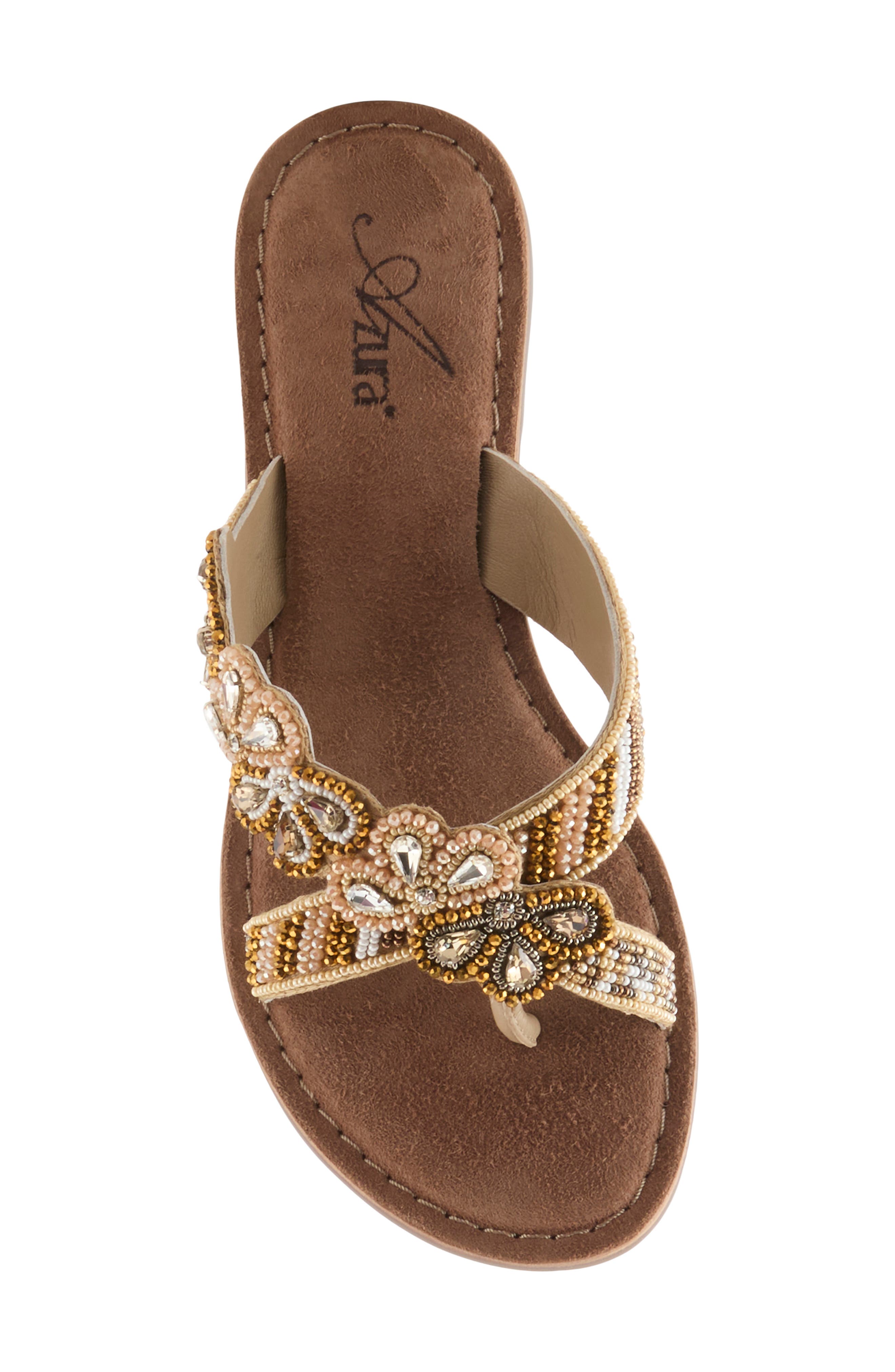 AZURA BY SPRING STEP Sweetums Sandal, Alternate, color, Beige Multi