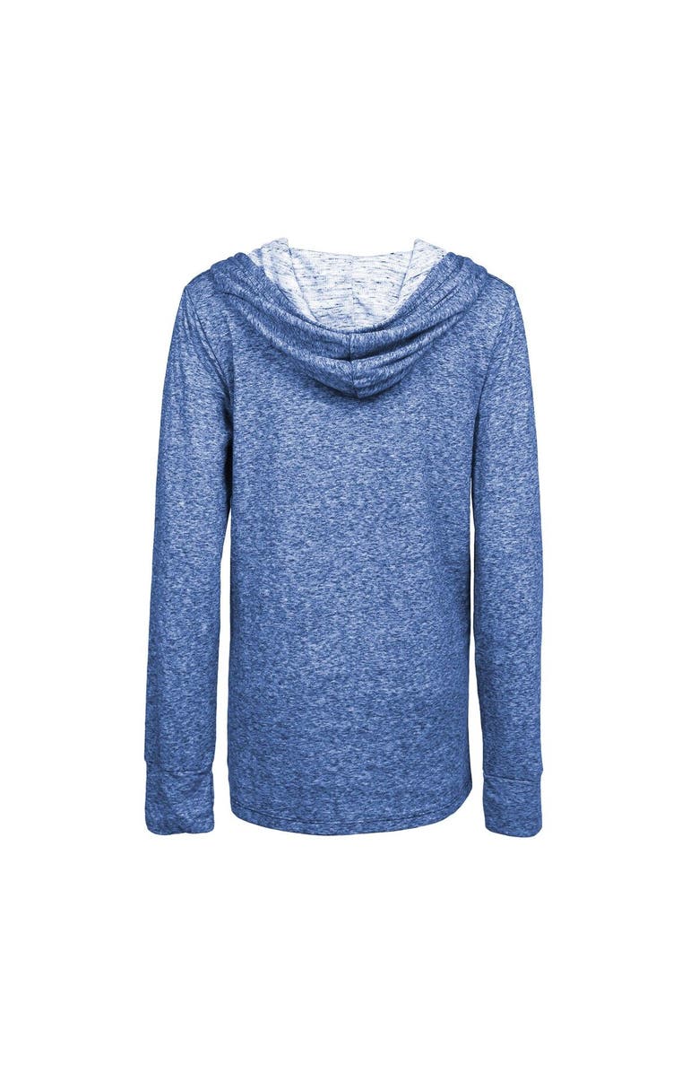 Majestic Threads Women's Majestic Threads Heathered Royal Los Angeles Rams Super Bowl LVI Champions Hard Count Slub Pullover Hoodie, Alternate, color,