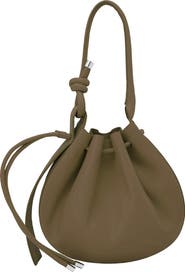 behno Medium Ina Pebble Leather Shoulder Bag