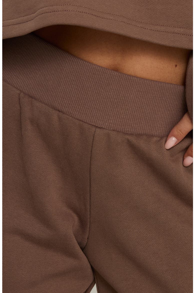 Peaks Wide Leg Sweatpants, Alternate, color, COCOA