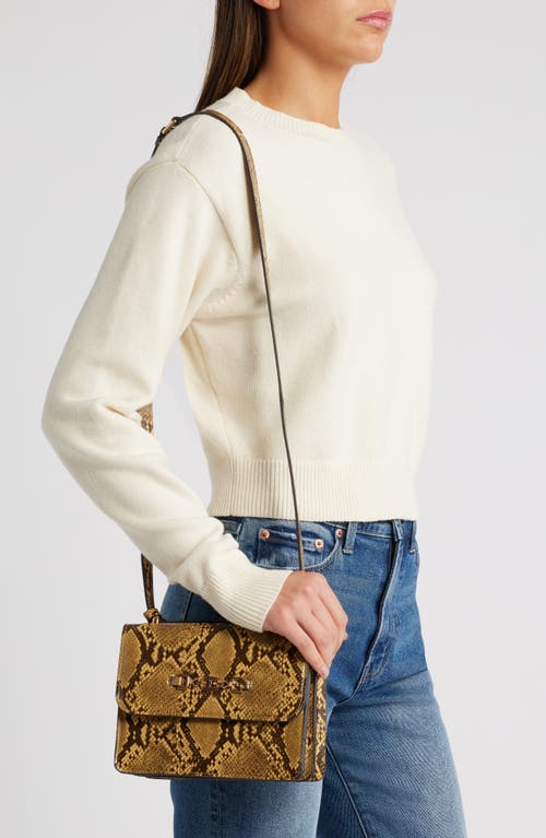 SAM EDELMAN SAM EDELMAN LORAINE FAUX LEATHER CONVERTIBLE BOX SHOULDER BAG