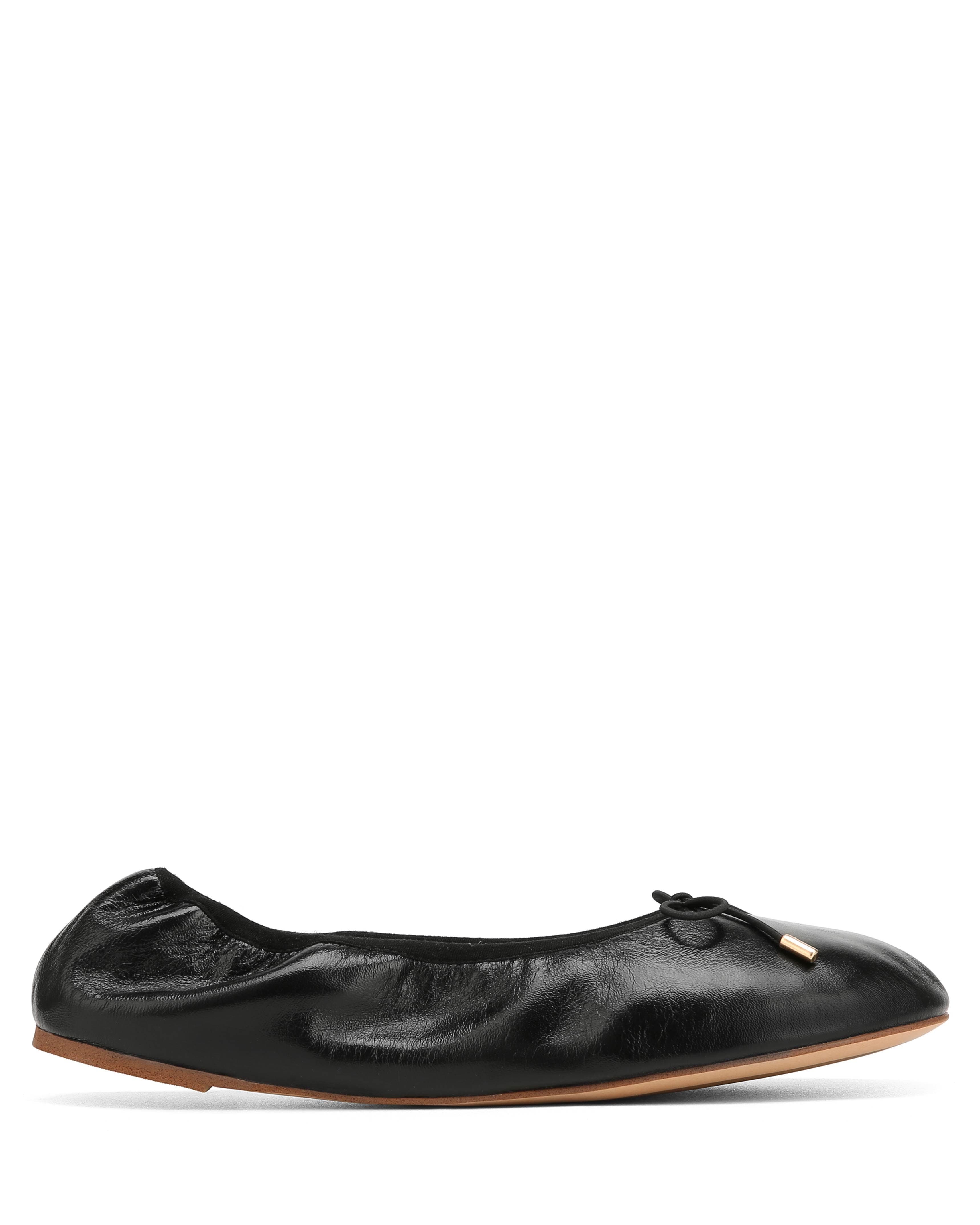 Naked Wolfe Scrunch Flats, Main, color, Black