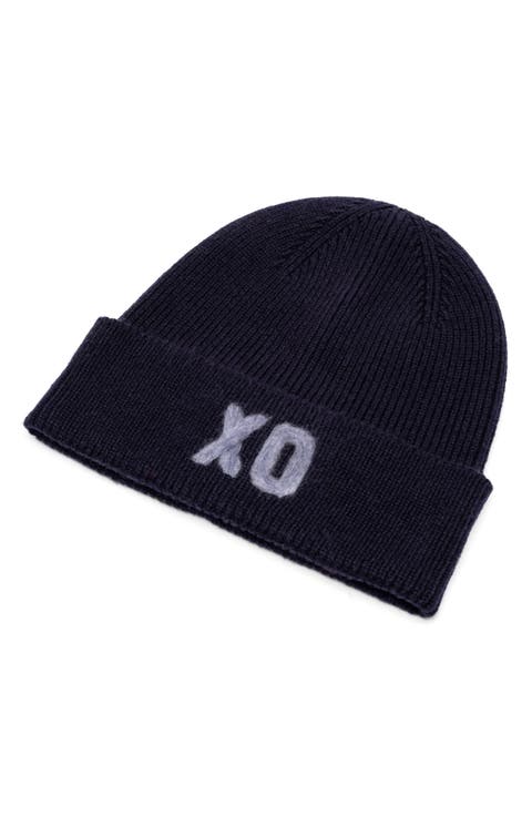 XO Embroidered Beanie