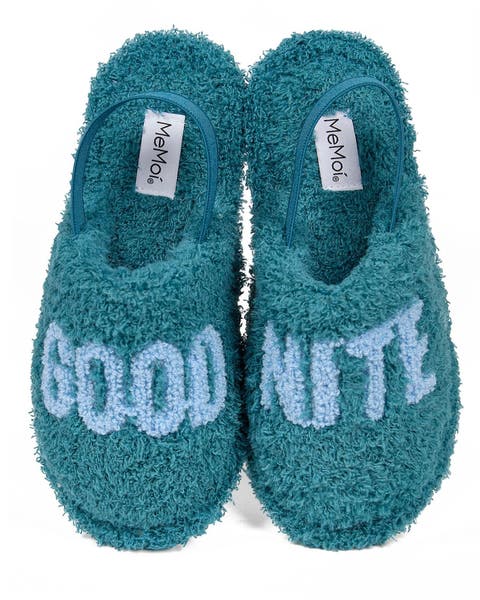 Kids' Good Nite Fluffy Slippers Scuff