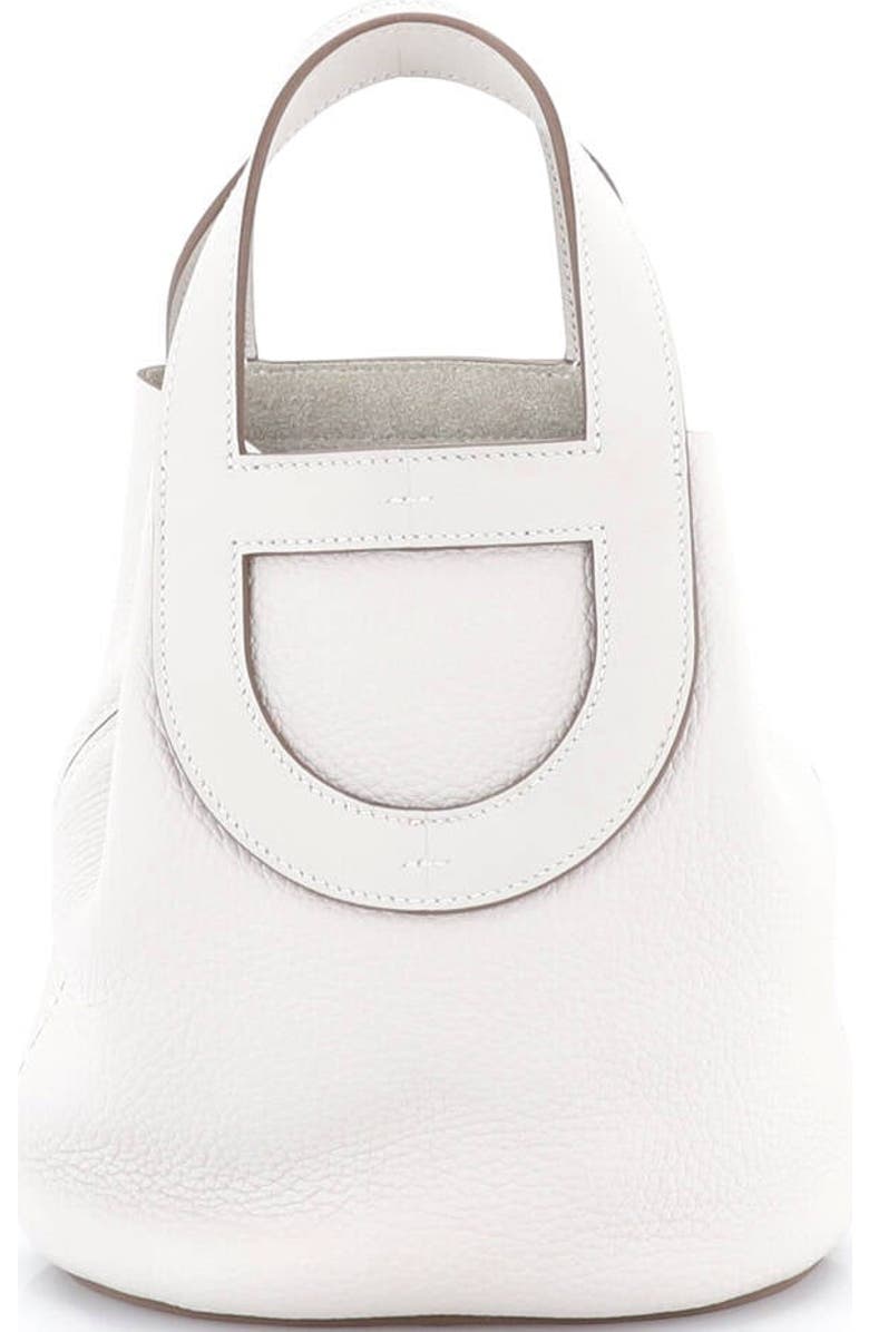 Pre-Owned Hermes In-The-Loop Bag Clemence with Swift 18, Alternate, color, Gris Pale