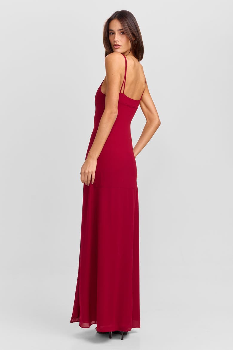 Arietta Maxi Dress, Alternate, color, Red