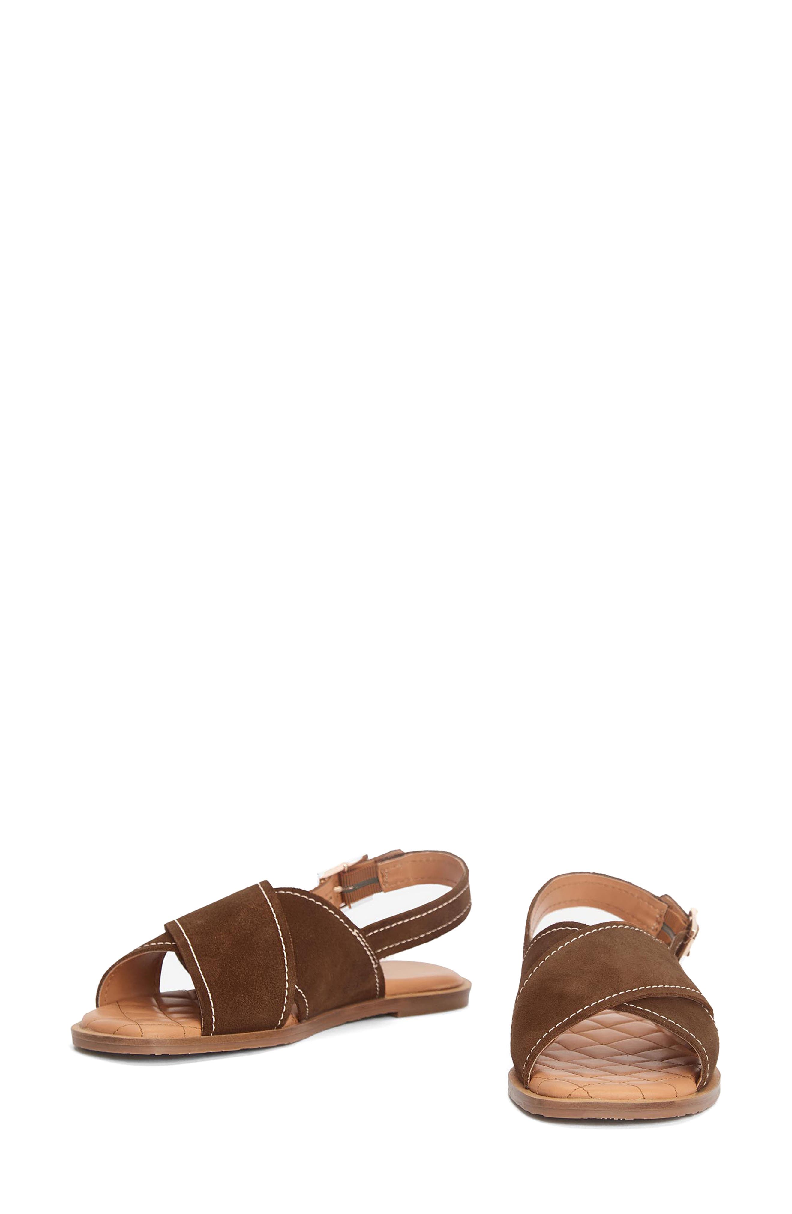 Annie Slingback Sandal, Alternate, color, COGNAC