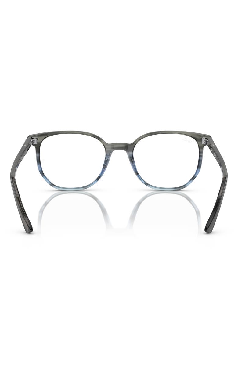 Ray-Ban Elliot 52mm Irregular Optical Glasses, Alternate, color, 