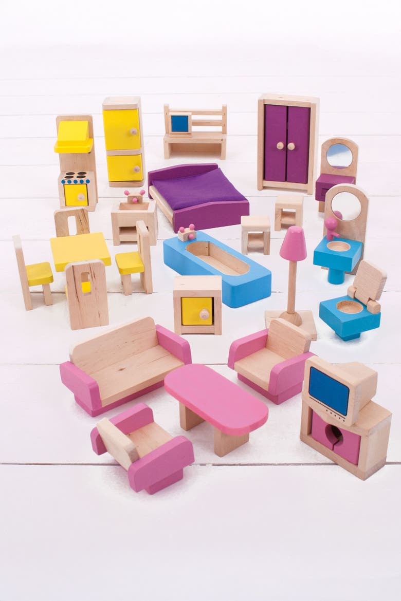 Heritage Playset Doll Furniture Set, Main, color, Multicoloured