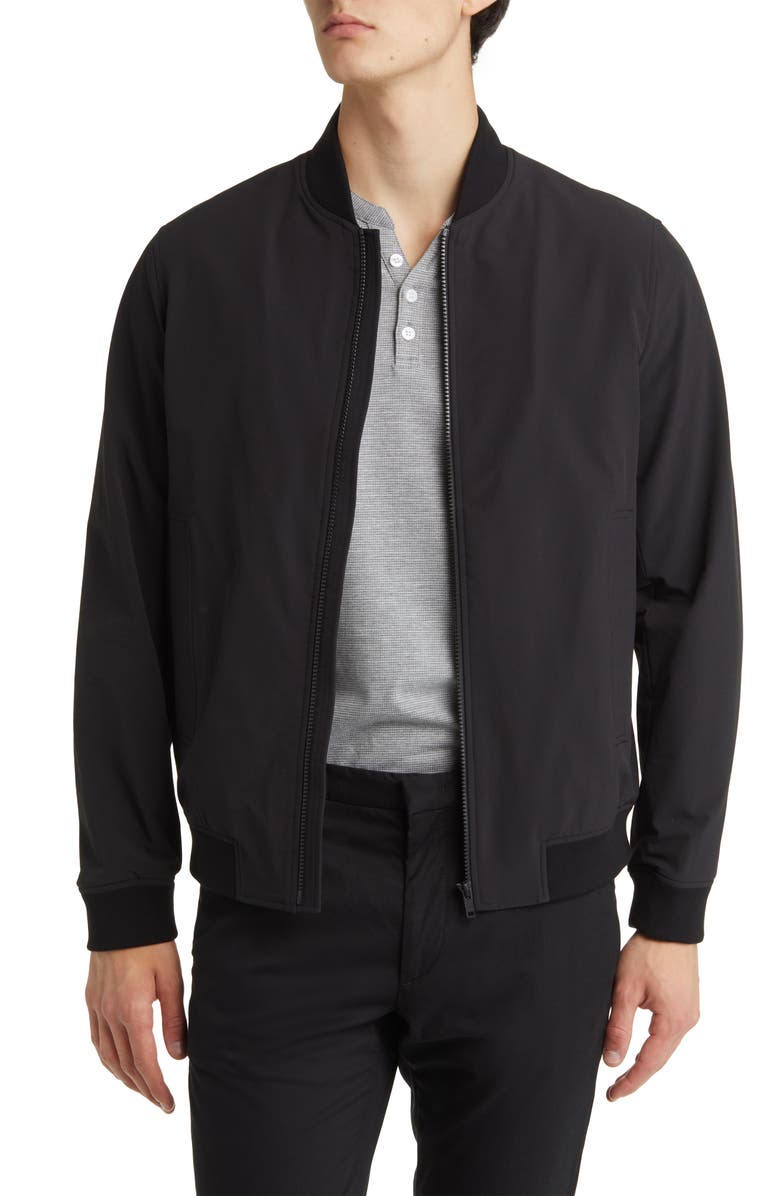 Theory Brenton Stretch Bomber Jacket, Main, color, 